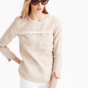 Neiman's Marcus linen blouse